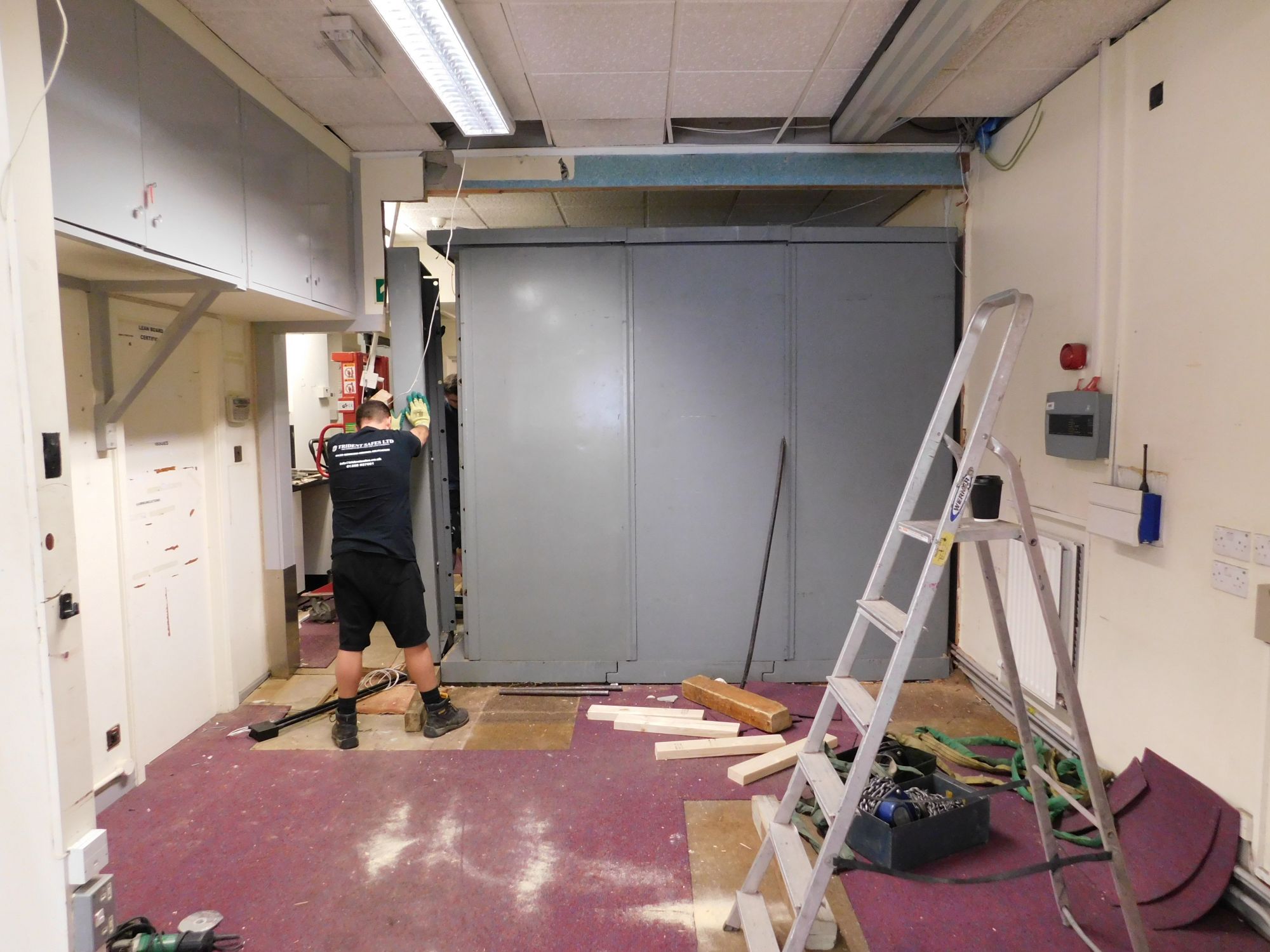 Bank Vault Removal Vault Room Removal Trident Safes